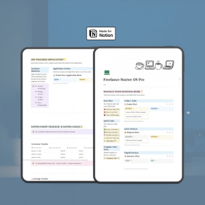 Freelance Starter OS Pro – Full Notion System for Beginner Freelancers