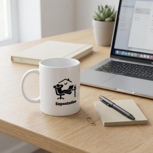 Repeat Freelance Cycle White Mug